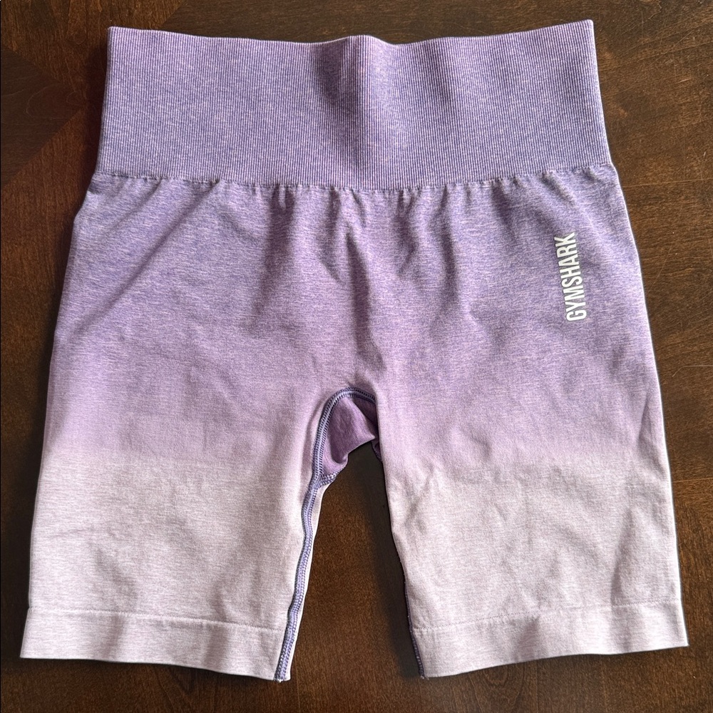 Gymshark Lavender Ombre Shorts